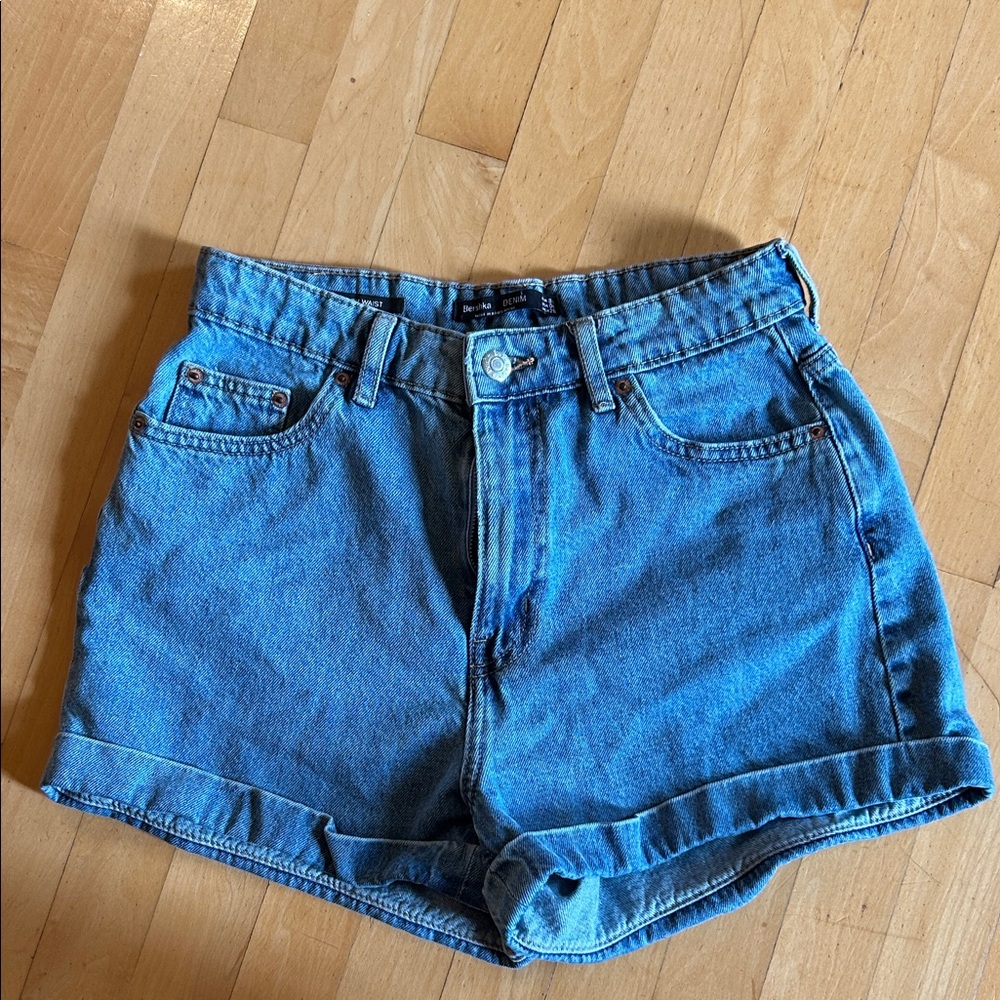 Bershka Classic Denim Jean Shorts